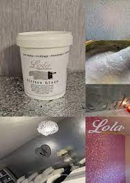 Buy Clear Glitter Paint Glaze For Walls