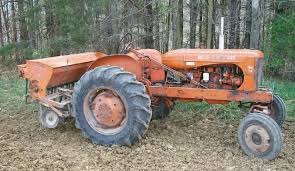 Allis Chalmers Wd 45 Tractor With An