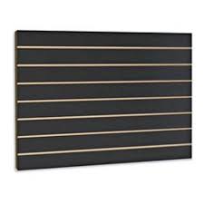 Black Slatwall Panels