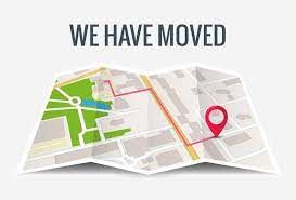 We Have Moved New Office Icon Location