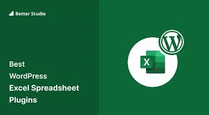 Wordpress Excel Spreadsheet Plugins