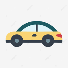 Car Flat Vector Icon In Colors Car