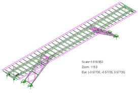 semi automatic design of composite bridges