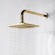 Gold Showerhead Fontana