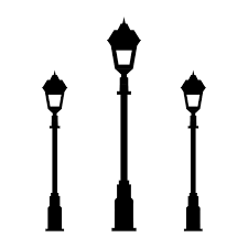Garden Lamp Icon Vector On Trendy Design