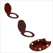 Brown Deluxe Ewc Toilet Seat Cover At