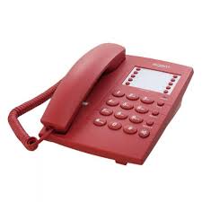 Agent 1000 Basic Telephone Red