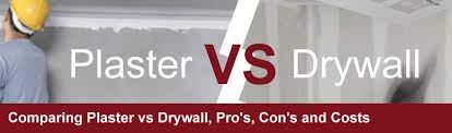 Drywall Vs Plaster Cost Comparison