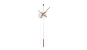 Nomon Punta Wall Clock White Oak