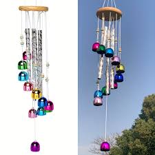 Colorful Wind Chimes For Outside With 4
