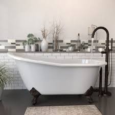 Cast Iron Slipper Clawfoot Tub 61 X 30