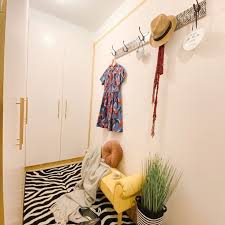 Woman Creates Glamorous Dressing Room