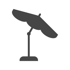 Vector Beach Umbrella Icon Parasol