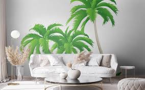 Wall Decal Vector Icon Palm Tree