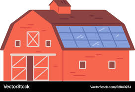 Barn Color Icon Agricultural Building