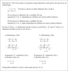 Systems Of Equations And Linear Equalities