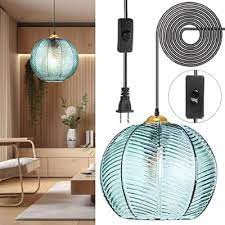 Green Pendant Light 7 87 In Large