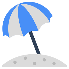 Outdoor Umbrella Free Travel Icons