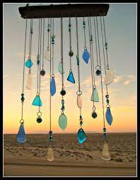 Sea Glass Diy Wind Chimes Craft Sea