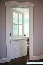 Interior Dutch Door Transitional