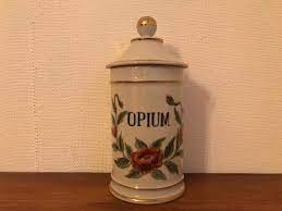 Old Pharmacy Jar Apothecary Opium