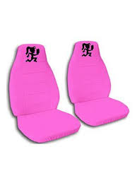 Hot Pink Super Bitch Car Seat Covers