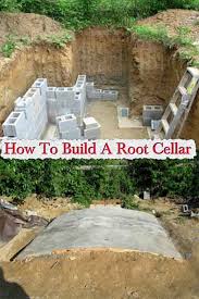 How To Build A Root Cellar Root