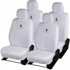 Cotton White Towel Car Seat Covers