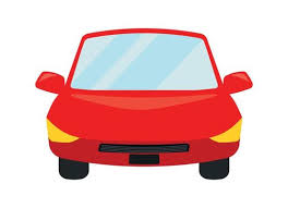 Cartoon Car Front Vector Art Icons
