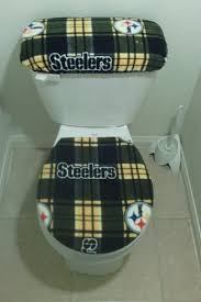 Pittsburgh Steelers Plaid Fleece Toilet