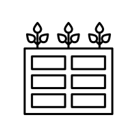 Terrace Garden Icon Free Png Svg