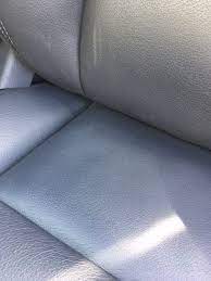 Mercedes Leather Seat Cigarette Burn