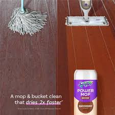 Swiffer Powermop Wood Mop Kit With