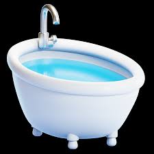 Bathtub 3d Icon Free