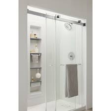 72 Inch Frameless Sliding Shower Door