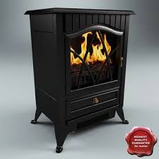 3d Model Electric Fireplace V2 Buy