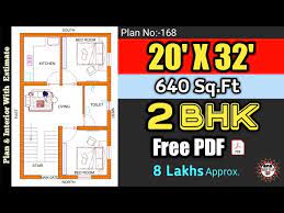 32 House Plan Ii 20 X 32 House Design