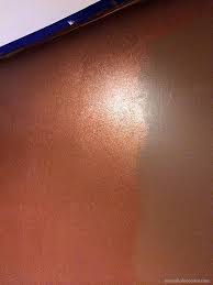 Copper Wall Metallic Paint Walls