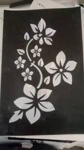 Paper 24x36inch Wall Painting Stencil