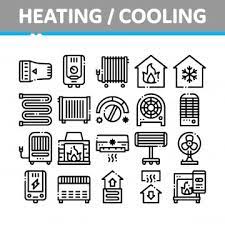 Heating Cooling Icon Png Images
