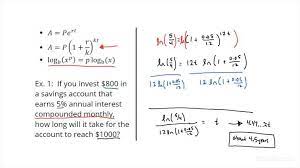 Word Problem On Exponential Growth