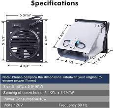 Hiorucet Whf100 Ventless Heater Fan