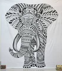 Hippie Tapestry Elephant Wall Hanging