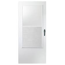 Light Aluminum Storm Door