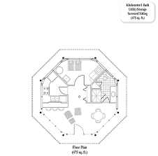 Floor Plan Pool House 475 Sq
