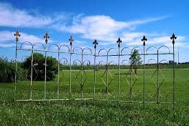 Diamond Garden Metal Border Fence
