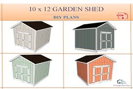 Step By Step 10x12ft Shed Plans Easy