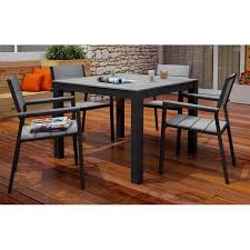 Modern Aluminum Patio Dining Set