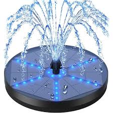 Solar Bird Bath Fountains Upgraded