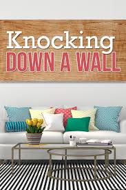 How To Knock Down A Wall Budget Dumpster